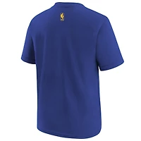 T-shirt Jordan Brand Max90 bleu/jaune Charlotte Hornets édition City 2025/26 pour jeunes
