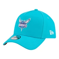 Casquette ajustable New Era 9FORTY Charlotte Hornets bleu sarcelle pour jeunes