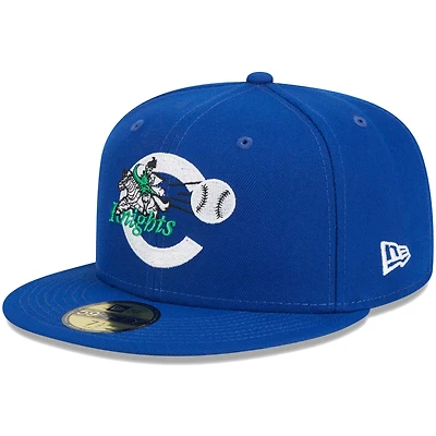 Men's New Era Navy Charlotte Knights Theme Nights Hornets 59FIFTY Fitted Hat