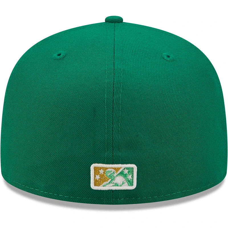 Casquette ajustée 59FIFTY verte Caballeros De Charlotte Copa La Diversion New Era pour homme