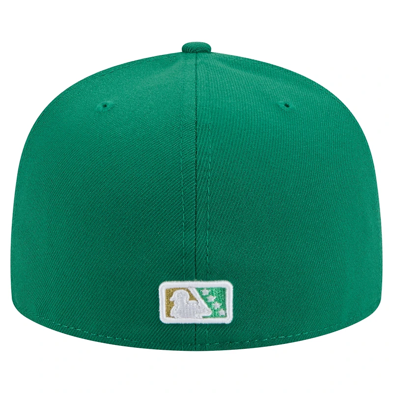 Men's New Era Green Charlotte Knights Copa de la Diversión 59FIFTY Fitted Hat