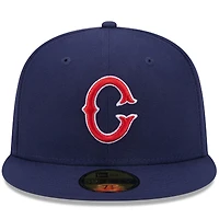 Men's New Era Navy Charlotte Knights Theme Nights Hornets  59FIFTY Fitted Hat