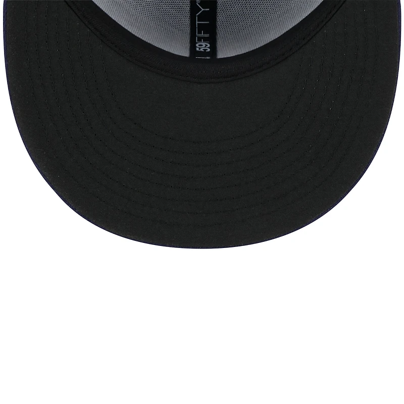 Men's New Era Navy Charlotte Knights Theme Nights Hornets  59FIFTY Fitted Hat