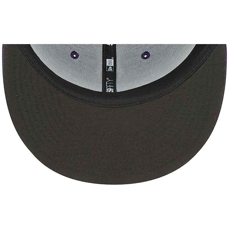 Casquette ajustée 59FIFTY Charlotte Knights pour homme New Era pourpre
