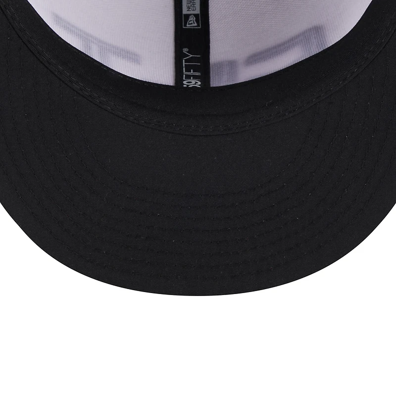 Casquette ajustée 59FIFTY avec logo alternatif Charlotte Knights de la collection authentique pour homme New Era, blanche