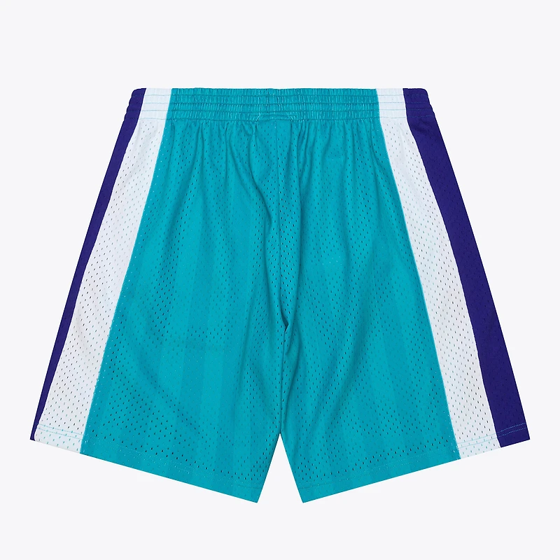 Short Swingman Mitchell & Ness bleu sarcelle Charlotte Sting 2001 Court Origins pour homme