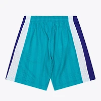 Short Swingman Mitchell & Ness bleu sarcelle Charlotte Sting 2001 Court Origins pour homme