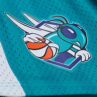 Short Swingman Mitchell & Ness bleu sarcelle Charlotte Sting 2001 Court Origins pour homme