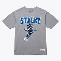 Unisex Mitchell & Ness Dawn Staley Heather Gray Charlotte Sting Court Origins Player Boyfriend T-Shirt