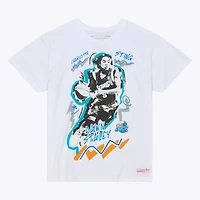 Unisex Mitchell & Ness Dawn Staley White Charlotte Sting Court Origins Chalked Up T-Shirt