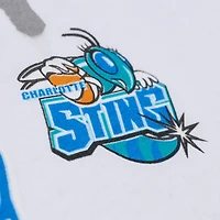 T-shirt unisexe Mitchell & Ness Dawn Staley White Charlotte Sting Court Origins Chalked Up