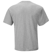 T-shirt à damier pour homme, gris chiné, Chase Briscoe, vainqueur de la course YellaWood 500 2025