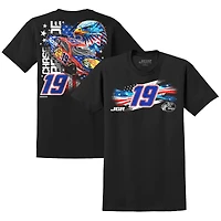 Men's Joe Gibbs Racing Team Collection Black Chase Briscoe Bass Pro Shops Car T-Shirt