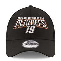 Casquette ajustable 9FORTY Chase Briscoe noire New Era pour homme, séries éliminatoires NASCAR Cup Series 2025