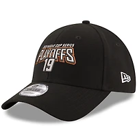Casquette ajustable 9FORTY Chase Briscoe noire New Era pour homme, séries éliminatoires NASCAR Cup Series 2025
