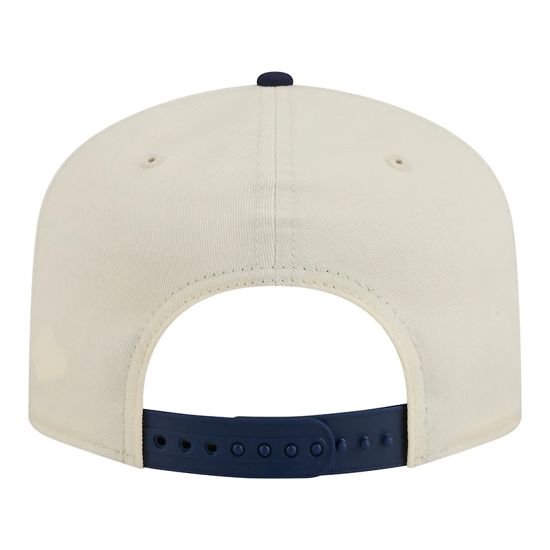 Men's New Era Cream/Navy Chase Briscoe Flag 19TWENTY Adjustable Hat
