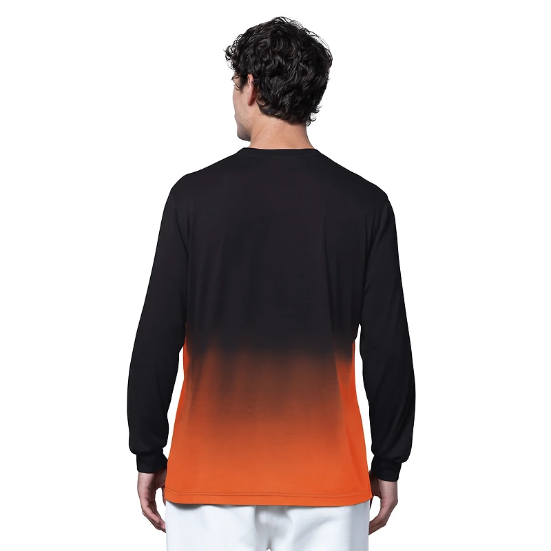 T-shirt à manches longues noir pour homme, Chase Briscoe, quarterback, Extreme