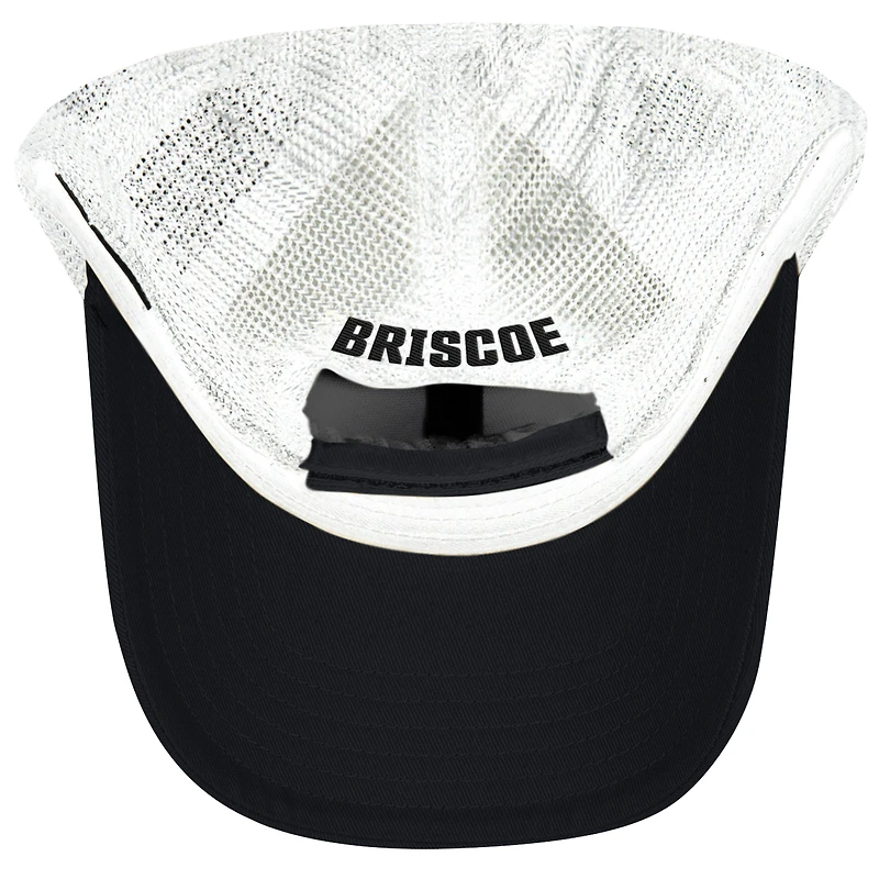 Casquette ajustable unisexe à damier Sports Black Chase Briscoe Bass Pro Shops Sponsor Trucker