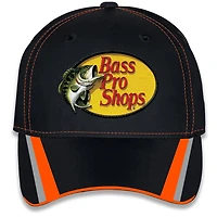 Unisex Checkered Flag Sports Black Chase Briscoe Bass Pro Shops Uniform Adjustable Hat