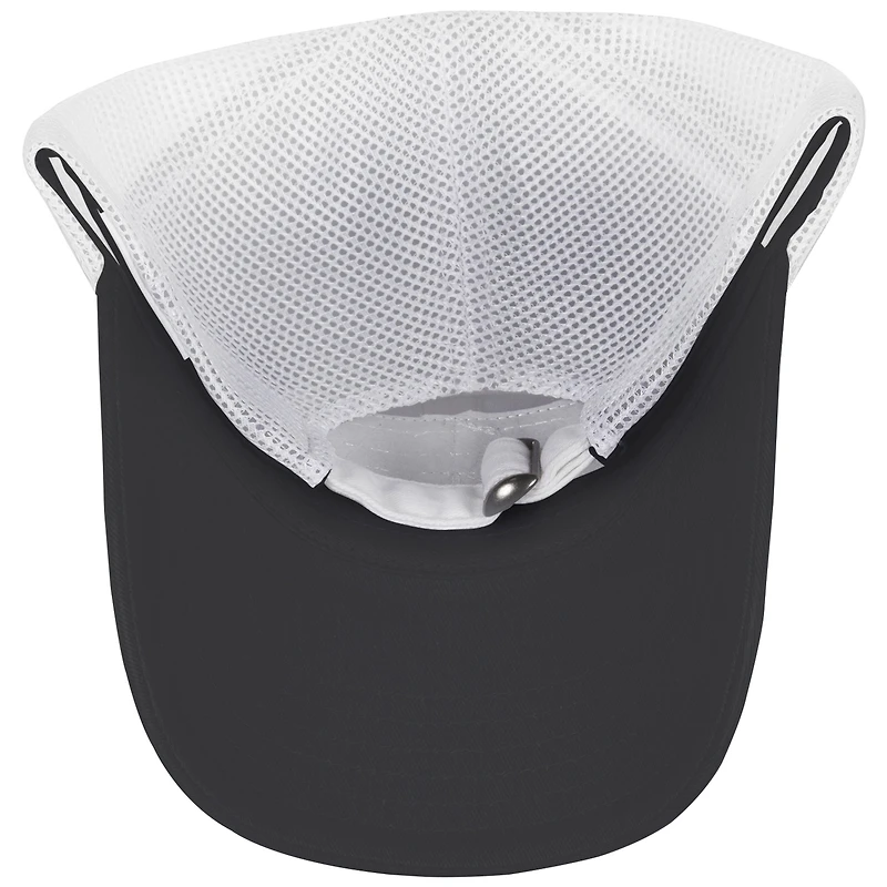 Casquette de camionneur ajustable Chase Briscoe Pit Box rose/blanc à damier pour femme
