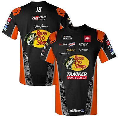 Youth Joe Gibbs Racing Team Collection  Black Chase Briscoe Bass Pro Shops Uniform T-Shirt