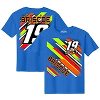 Youth Joe Gibbs Racing Team Collection  Blue Chase Briscoe Name & Number T-Shirt