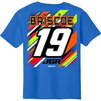 Youth Joe Gibbs Racing Team Collection  Blue Chase Briscoe Name & Number T-Shirt