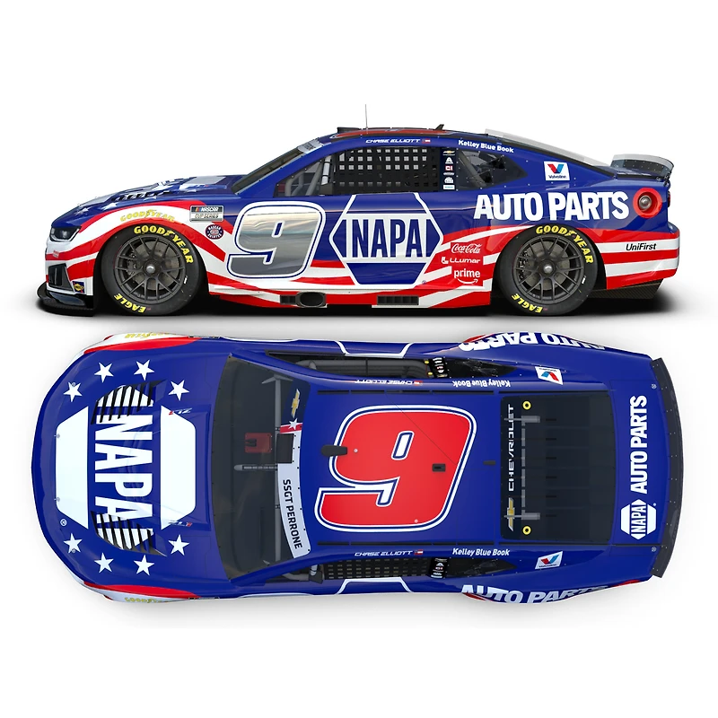 Action Racing Chase Elliott 2026 #9 NAPA 1:24 Regular Paint Die-Cast Chevrolet Camaro ZL1