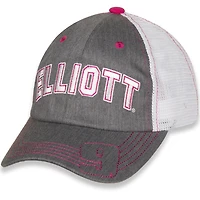 Girls Youth Hendrick Motorsports Team Collection Gray/White Chase Elliott Favorite Driver Adjustable Hat