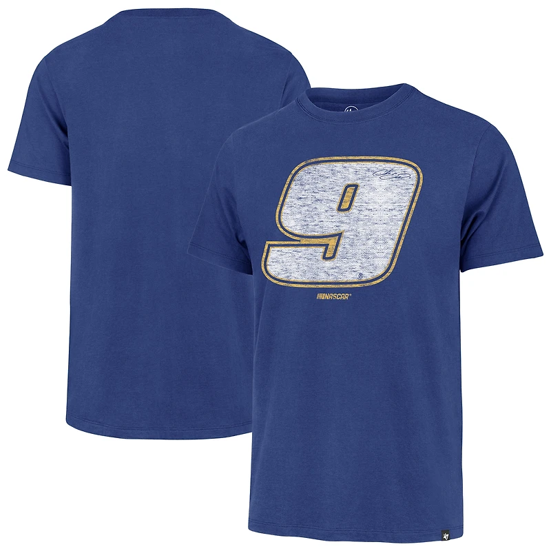 Men's '47  Blue Chase Elliott Franklin T-Shirt