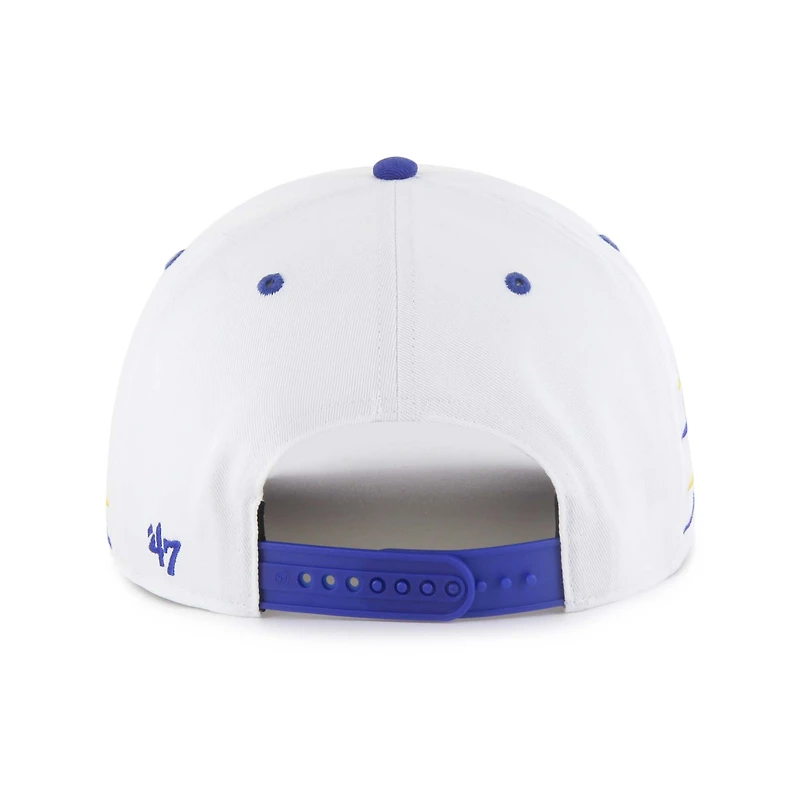 Men's '47 White Chase Elliott Diamond Cut Hitch Adjustable Hat