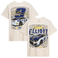 T-shirt homme Classic Ink Cream Chase Elliott #9 Kelley Blue Book 2026