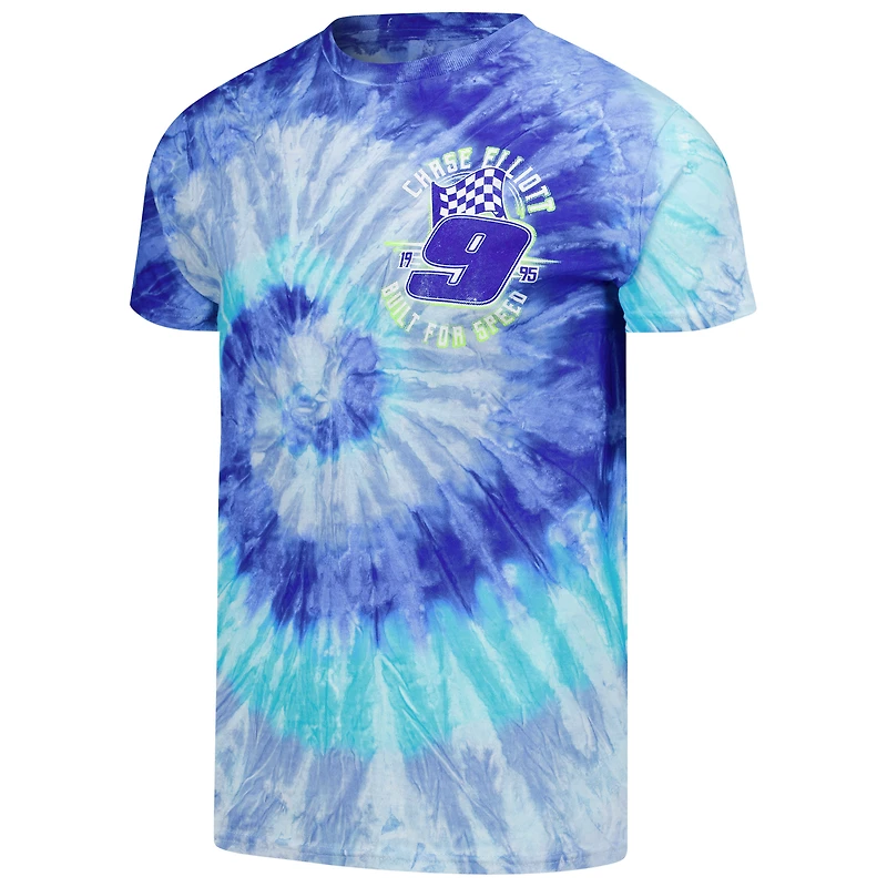 T-shirt tie-dye Royal Chase Elliott Classic Ink pour homme
