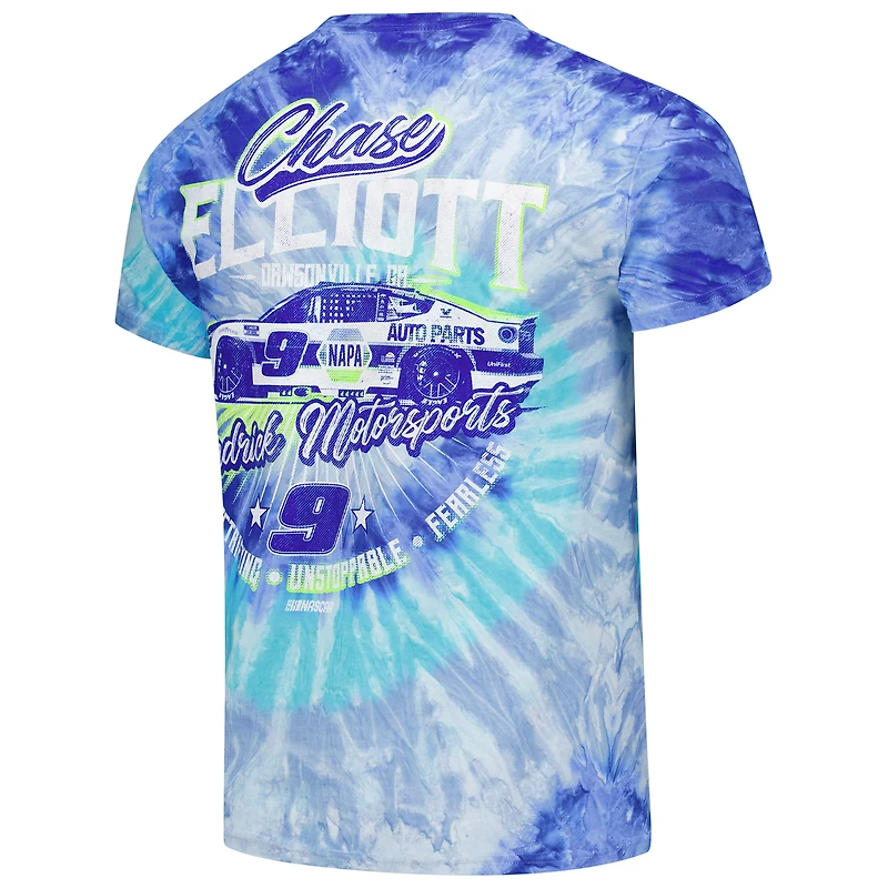 T-shirt tie-dye Royal Chase Elliott Classic Ink pour homme
