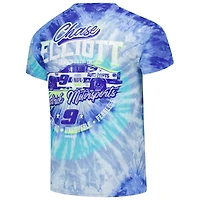 T-shirt tie-dye Royal Chase Elliott Classic Ink pour homme