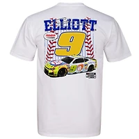 Men's Classic Ink  White Chase Elliott NAPA/Children's Healthcare of Atlanta T-Shirt