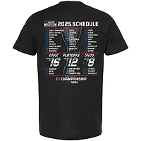 T-shirt noir pour homme de la collection Hendrick Motorsports Team Chase Elliott 2025 NASCAR Cup Series