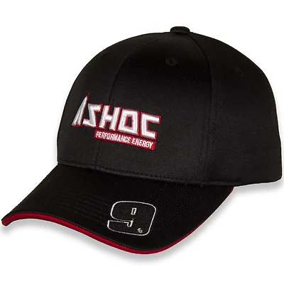 Casquette réglable pour homme Hendrick Motorsports Team Collection noire Chase Elliott