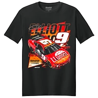 Men's Hendrick Motorsports Team Collection  Black Chase Elliott Llumar T-Shirt