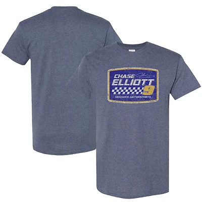 Men's Hendrick Motorsports Team Collection Heather Navy Chase Elliott Vintage T-Shirt