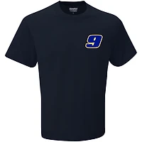 T-shirt à drapeau ton sur exclusif Hendrick Motorsports Team Collection bleu marine Chase Elliott pour homme