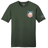 T-shirt pour homme de la collection Hendrick Motorsports Team, olive, Chase Elliott Eagle