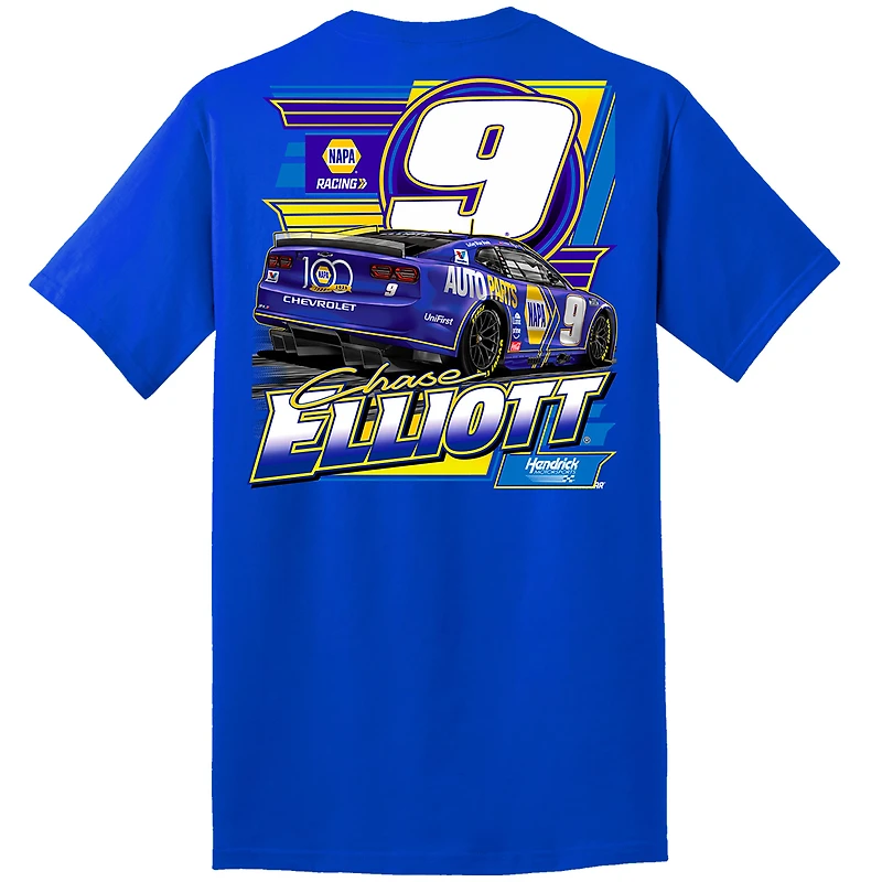 T-shirt pour homme Hendrick Motorsports Team Collection Royal Chase Elliott NAPA Car