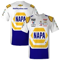 T-shirt blanc pour homme de la collection Hendrick Motorsports Team Chase Elliott NAPA