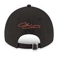 Men's New Era Black Chase Elliott Washed 9TWENTY Adjustable Hat