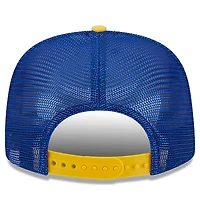 Men's New Era Blue Chase Elliott  9FIFTY A-Frame Retro Script Snapback Hat