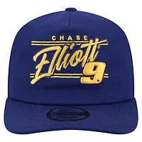 Men's New Era  Blue Chase Elliott Driver Script 19TWENTY Adjustable Hat