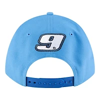 Men's New Era Light Blue Chase Elliott Amazon Prime 9FORTY M-Crown Adjustable Hat