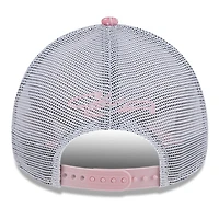 Men's New Era  Pink Chase Elliott 9FORTY A-Frame Trucker Paisley Adjustable Hat