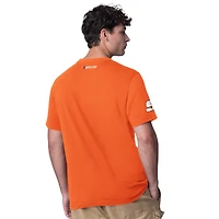 Men's Starter  Orange Chase Elliott Hooters All Star Extreme T-Shirt